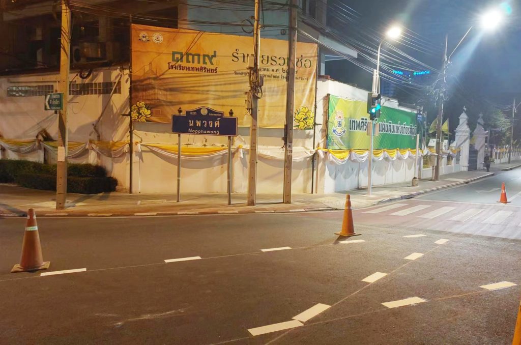 Projects | Brite-Line successfully works on major road in Bangkok, Thailand, road marking tape proves its strength again